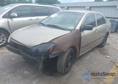 2004 Toyota Corolla Ce из США, поврежденный, VIN 2T1BR32E34C234895